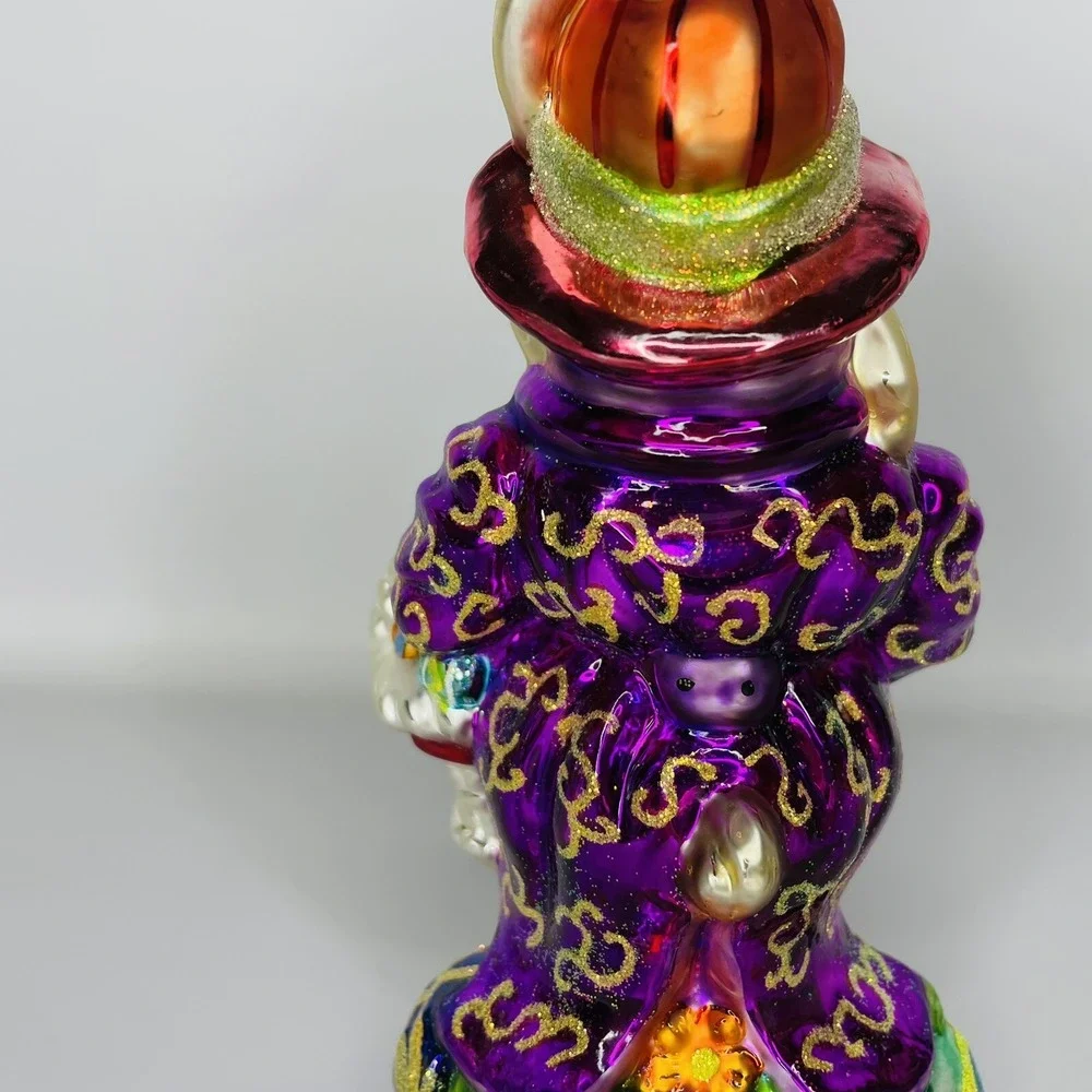Christopher Radko Ornament DAPPER HARE JR. Spring Easter Blown Glass‎ 6.5